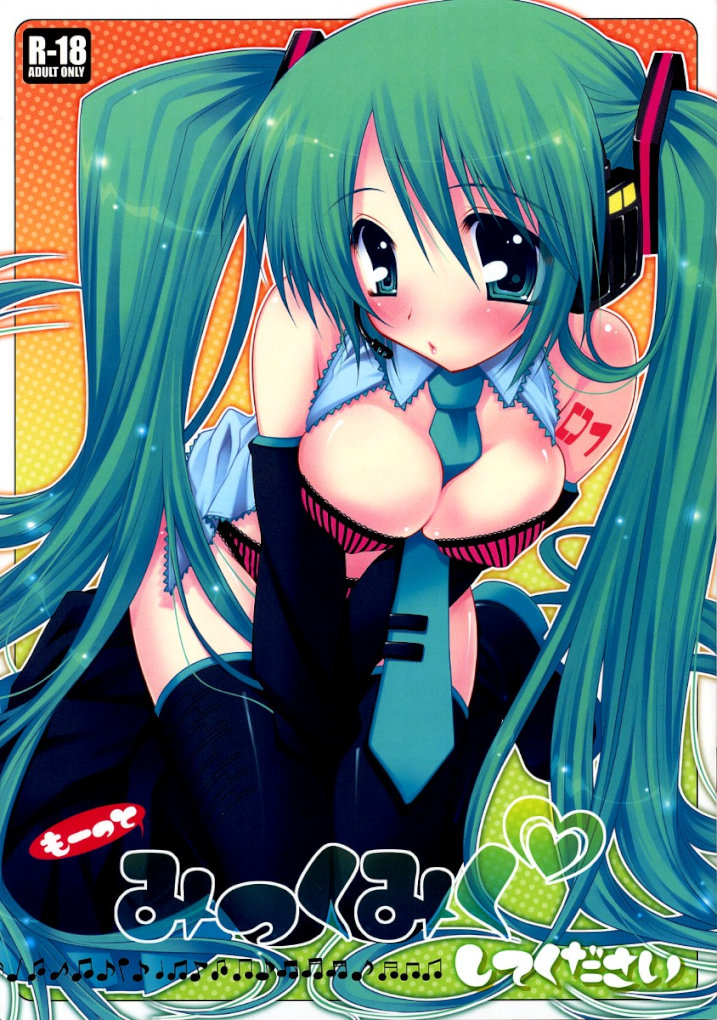 なかなかミクをかまってあげられないマスターはミクに泣き付かれてしまい一生懸命ボーカロイドの勉強を約束する！するとミクはマスターにエッチなご褒美をあげちゃいます！【VOCALOID（ボーカロイド）　エロ同人誌】