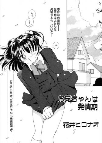 【エロ漫画】発情期になるととっかえひっかえ違う女子を家に連れ込んでいる兄に自分が相手になると言って禁断のいちゃラブ近親相姦をするブラコンJK！